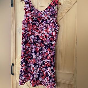 Banana Republic floral mini sun dress. Sz 14